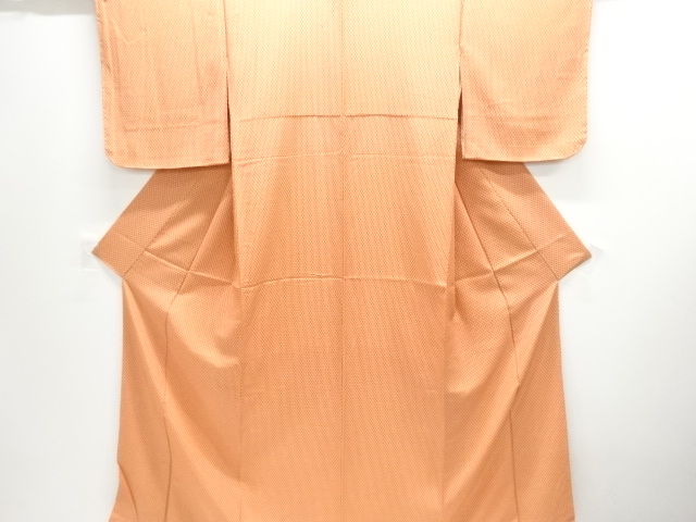 未使用品　捻花模様小紋着物